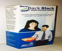 Hair Colour Cream New Back Black