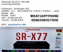 Starsat Sr-X77 4K/8K Amlogic X3