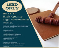 Starting Business and Other Legal services FOR ONLY 19 bd only`