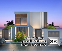 تصميم واجهات تاون هاوس بالرياض