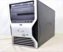 لمهندسين الفوتوشوب والاوتكاد DELL WORKSTATION T5500 دبل برسيسور XEON E5620 كاش 24 رام 24 هارد 500 جيجا