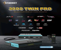 STARNET 3000 TWIN PRO️ 4K ANDROID FOREVER