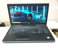 لاب توب DELL Precision-7520 كور I5 جيل سابع رام 16 هارد 256 NVME بفيجا AMD-2G