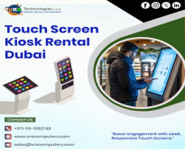 Touch Screen Lease for Business Expo in UAE