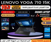 LENOVO YOGA 710-15 K-CORE I5-7GEN-RAM 8G-256 SSD-TOUCH SCREN X360