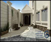 تصميم حدائق قصور في الرياض