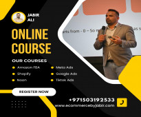 Amazon, Shopify, Noon & Digital Marketing Course by Jabir Ali