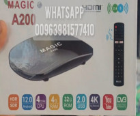 Magic A200 UHD/4K! DVB-S2 5G Android 12