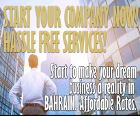 .. Hurry start ur new company in Bahrain 4 the very affordable amount*