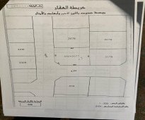 ١- للبيع ارض في الجنبية مخطط الشيخ خالد