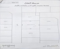 ٤- للبيع ارض في الجنبية مخطط الشيخ خالد