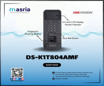 "جهاز DS-K1T804AMF، الأمان باحترافية وسهولة! 