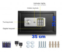 خزنات نقود معدنية للفنادق أو المنزل و المحلات التجارية  قاصات حديد حماية اموالك او الأوراق من السرقة خزنات ديجتال ارقام