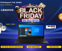 ( لاب Lenovo Thinkpad T15 ) كور I5 جيل 11 شاشه 15.6 رام 16 هارد 256 SSD يوجد كميااااات