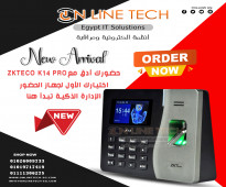 إدارة الحضور أصبحت أسهل مع ZKTeco K14 Pro