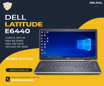 لابتوب عملي واقتصادي Dell Latitude E6440 كور I5 الجيل الرابع شاشه 14 بوصه هارد 500 جيجا ساتا رام 8G