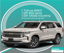 Chevrolet Tahoe 2023 for rent - Free delivery for monthly rental