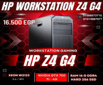 HP WORKSTATION Z 4 -G4 XEON E5 2123 3.6 CASH 8M NVIDIA GTX 750 TI 2G