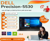 DELL Precision-5530-CORE I7-8GEN-RAM 16G-512 SSD-NVIDIA P1000-4G