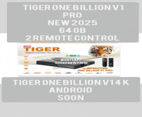 Tiger one billion v1 pro NEW 2025_  64 GB 2 remote