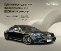 Mercedes S450 Rent with Driver: Gourmet Dinner in Downtown Cairo, Airport Pick-up in a Luxury S450.